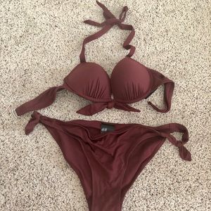 H & M padded bikini